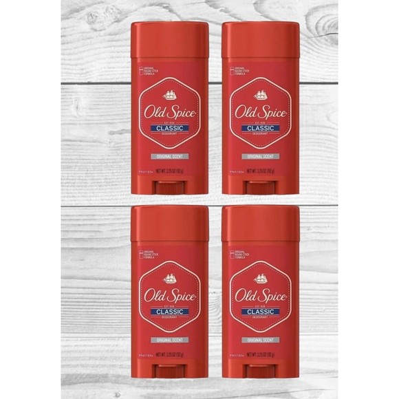 Old Spice Classic Deodorant Stick, Original 3.25 oz (4Pack ) - Picture 9 of 9